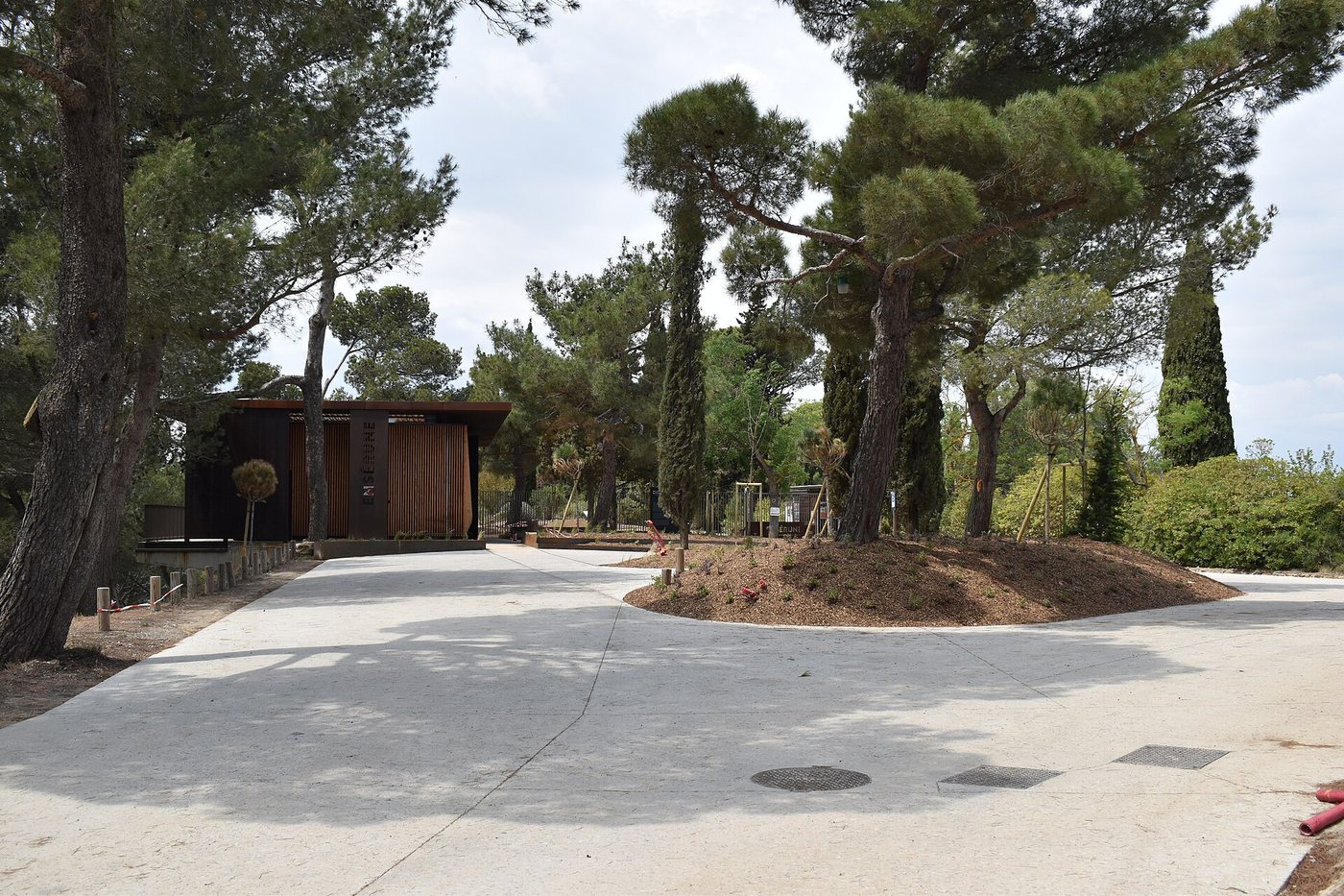 L'entrée du site archéologique d'Ensérune