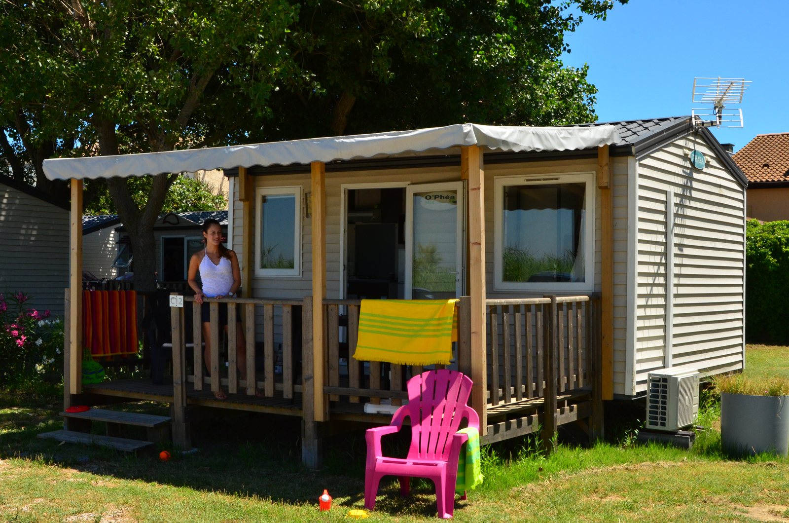 Mobil-home Confort 1 chambre au Camping Montpellier Plage