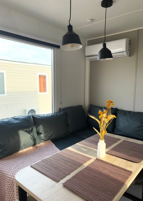 Mobil-home Loggia 2 chambres NEW 2025 au Camping Montpellier Plage