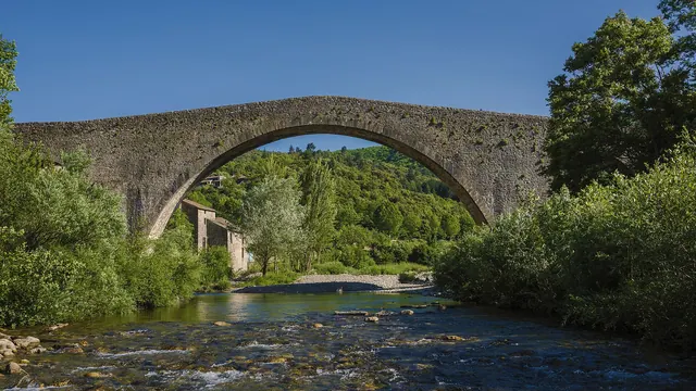 Les gorges de l'Hérault