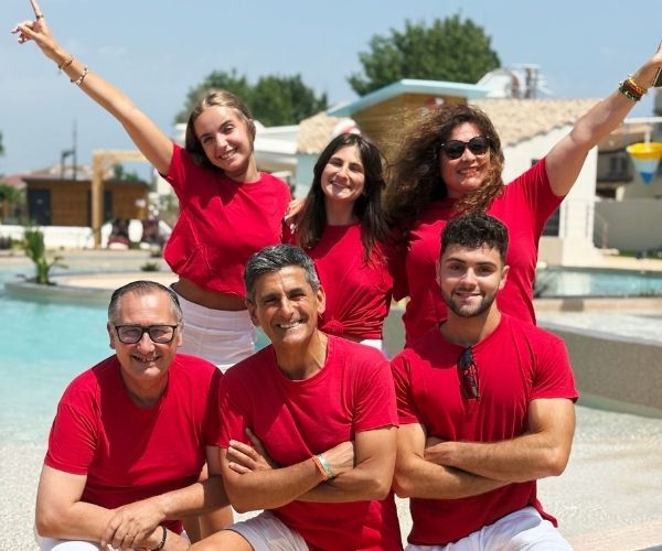 equipe animation 2025 camping montpellier plage