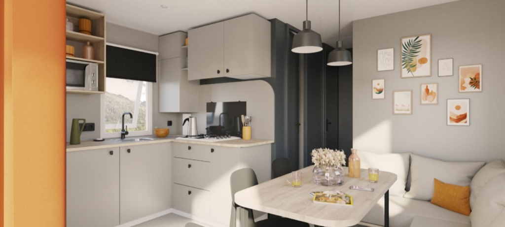 mobilhome nouveau modele camping montpellier plage